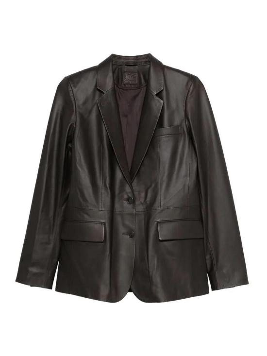 26SS 데사 가죽 자켓 K14962CHOCOLATE Brown