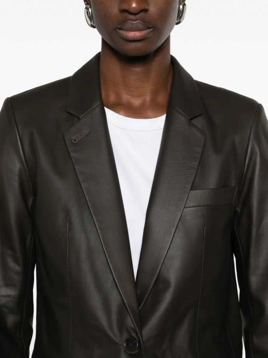 26SS 데사 가죽 자켓 K14962CHOCOLATE Brown - DESA