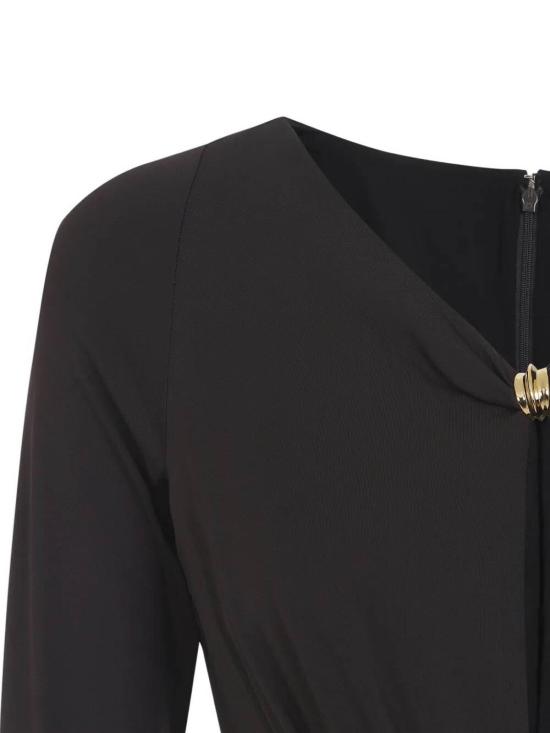 26SS 엘리자베타프랜치 미디 스커트 ABR1461E2EV9 Brown - ELISABETTA FRANCHI