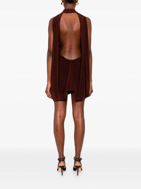 26SS NISSA 롱 원피스 RRS16313BROWN Brown - NISSA