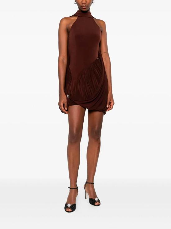 26SS NISSA 롱 원피스 RRS16313BROWN Brown - NISSA