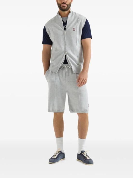26SS 브루넬로 쿠치넬리 로고 티셔츠 M0B131001GCDT46 Blue - BRUNELLO CUCINELLI