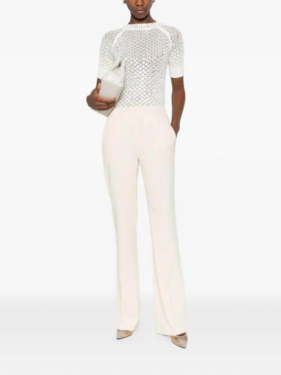 26SS 에르마노 설비노 반팔 티셔츠 D485L317CTYLE10602 White - ERMANNO SCERVINO