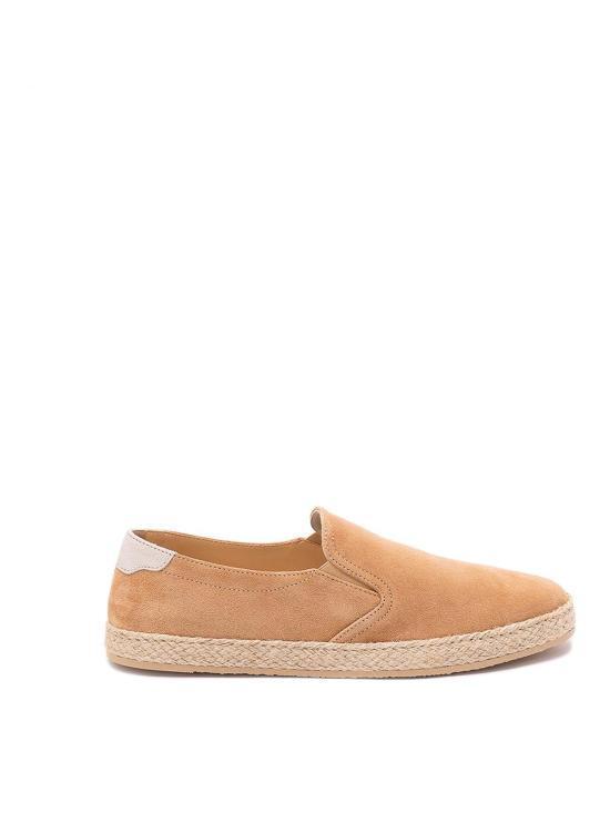 26SS 브루넬로 쿠치넬리 로프 인서트 스웨이드 슬립온 MZUOHEI837CLH67 Beige