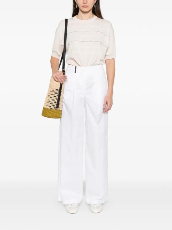 26SS 페세리코 팬츠 A0468301979300 White - PESERICO