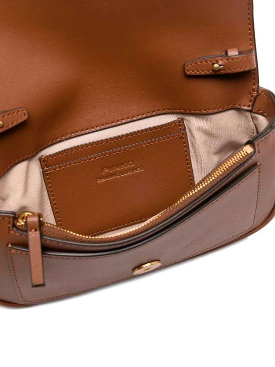 26SS 핑코 크로스백 100061A0F1L17Q Brown - PINKO