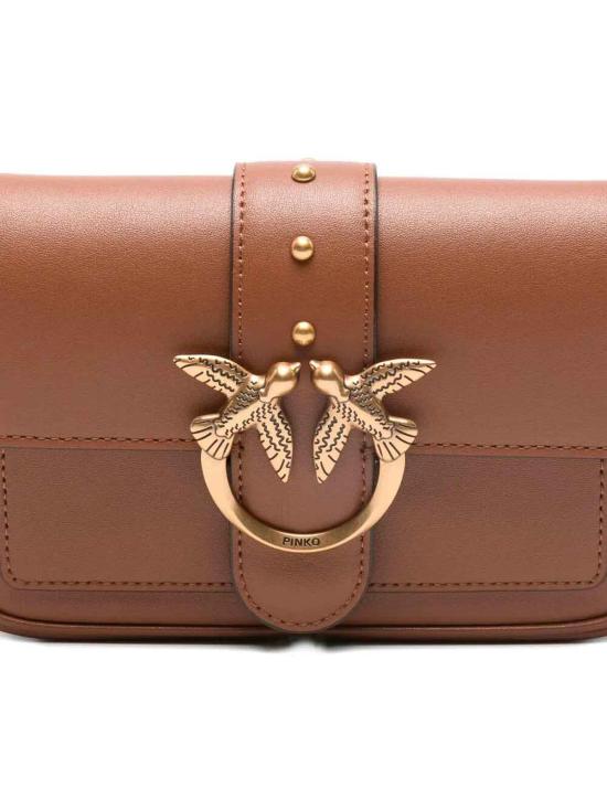 26SS 핑코 크로스백 100061A0F1L17Q Brown - PINKO