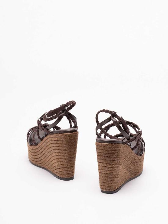 26SS 지미추 샌들 NYRA100ZKNCHOCOLATECOFFEE Brown - JIMMY CHOO