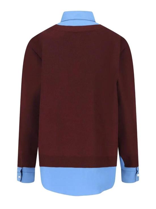 25FW 미우미우 가디건 MK196217HJSOOOF041F Dark Red - MIU MIU