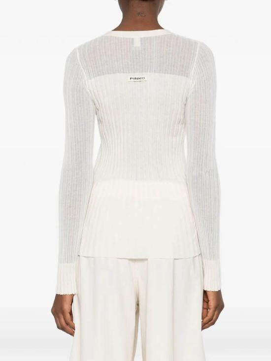 26SS 핑코 가디건 106321A34BC14 Beige - PINKO