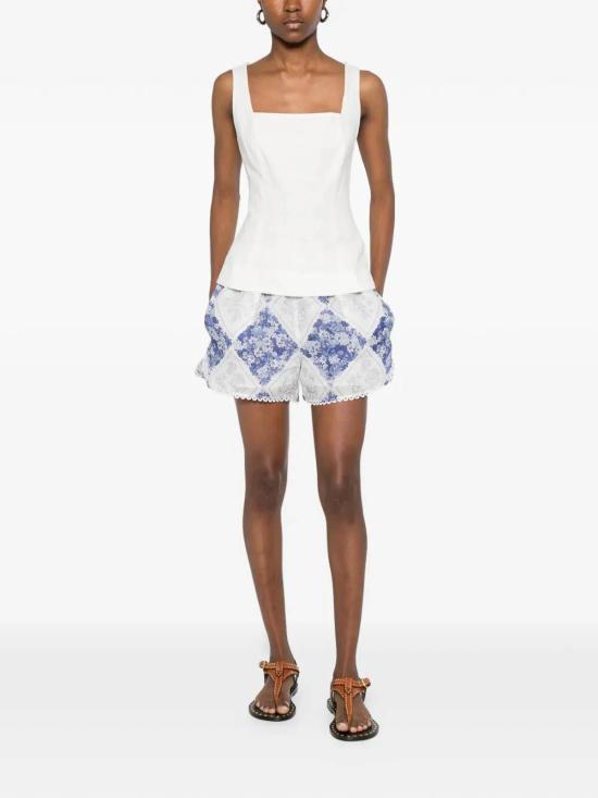 26SS 트윈셋 숏팬츠 261TP213F13405 Blue - TWINSET