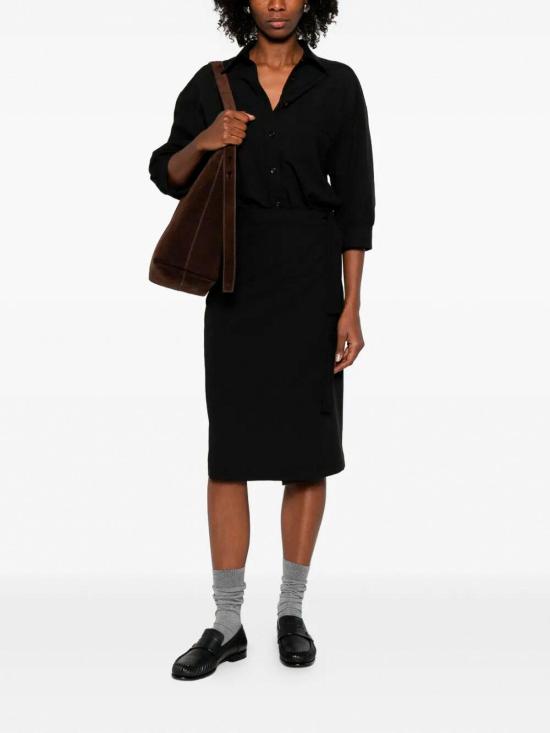 26SS 핑코 미디 스커트 106654A18EZ99 Black - PINKO