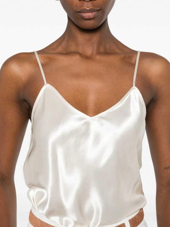 26SS 알베르타 페레티 민소매 티셔츠 080916270002 White - ALBERTA FERRETTI