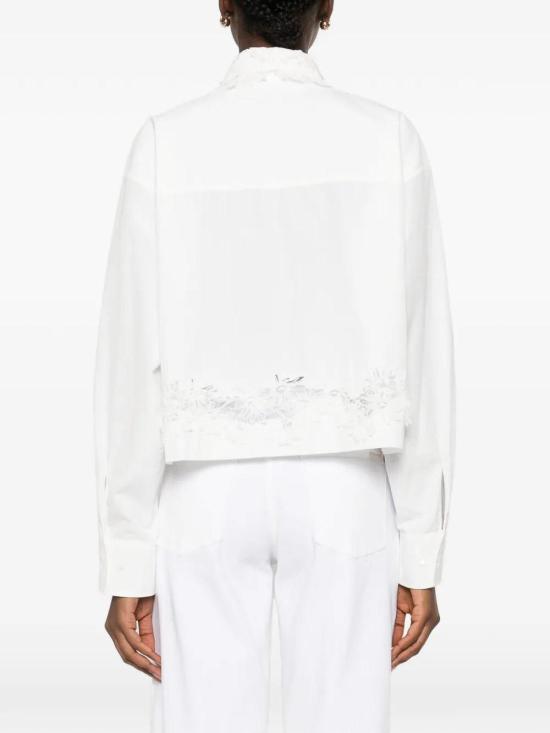 26SS 에르마노 설비노 셔츠 D482K335APWGF10602 White - ERMANNO SCERVINO