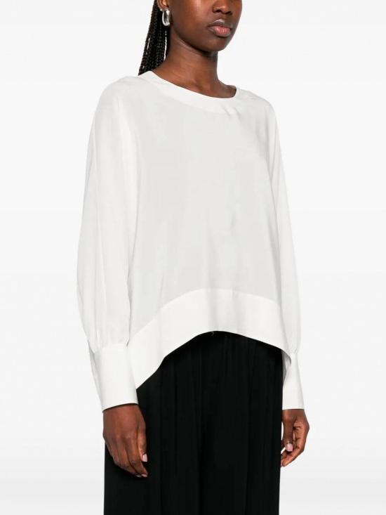 26SS 에르마노 설비노 민소매 티셔츠 D482L359VKX10602 White - ERMANNO SCERVINO