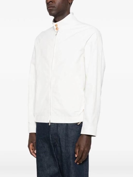 26SS 브루넬로 쿠치넬리 봄버 자켓 MY4196583CUR73 White - BRUNELLO CUCINELLI