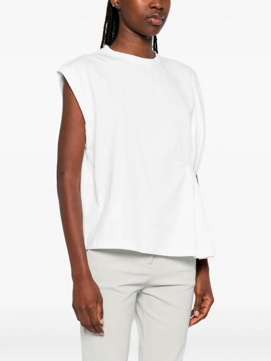 26SS 트윈셋 민소매 티셔츠 261TP211200001 White - TWINSET