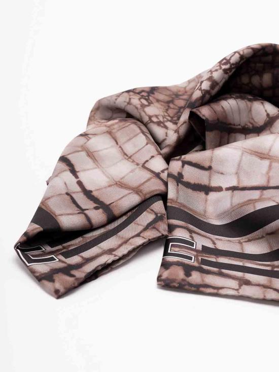 26SS 엘리자베타프랜치 머플러/스카프 FO24L61E2644 Brown - ELISABETTA FRANCHI