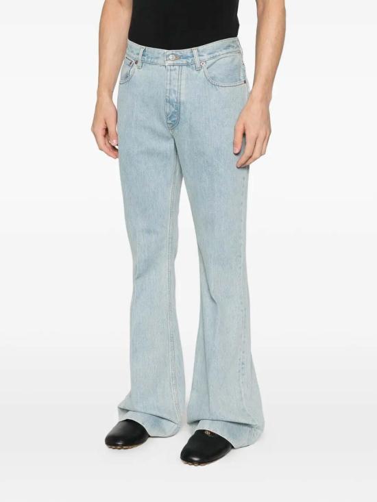 26SS 발렌티노 가라바니 스트레이트 팬츠 8V3DE15ABA5508 Blue - VALENTINO GARAVANI