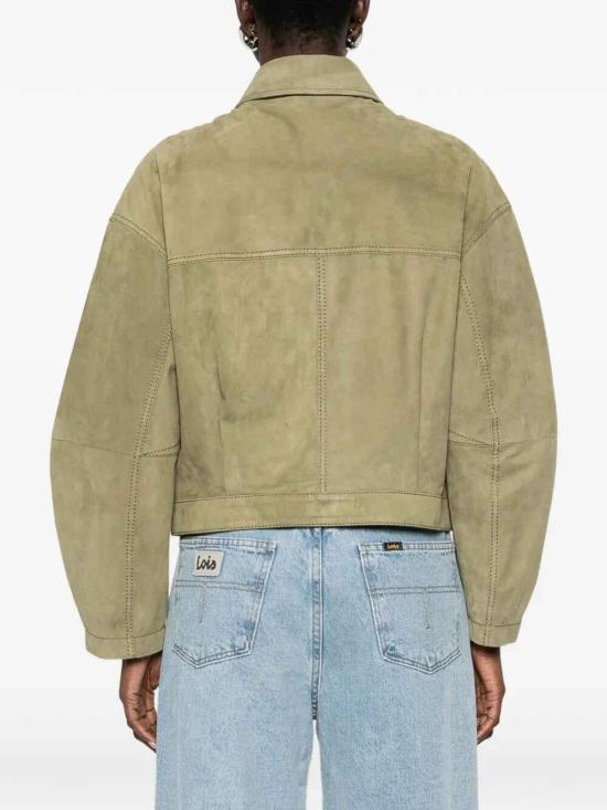 26SS 데사 가죽 자켓 K14920OLIVE Green - DESA