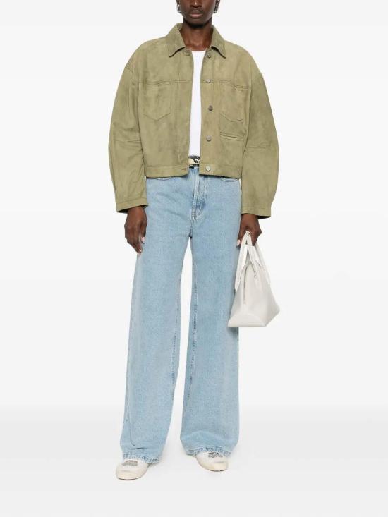 26SS 데사 가죽 자켓 K14920OLIVE Green - DESA