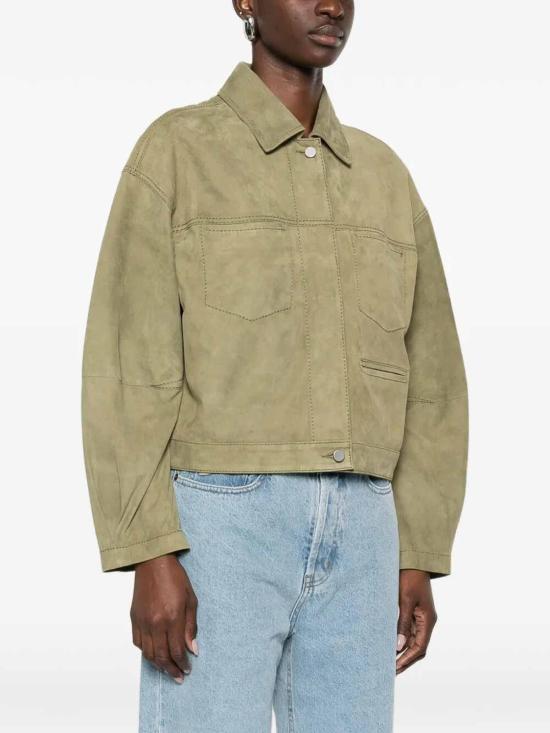 26SS 데사 가죽 자켓 K14920OLIVE Green - DESA