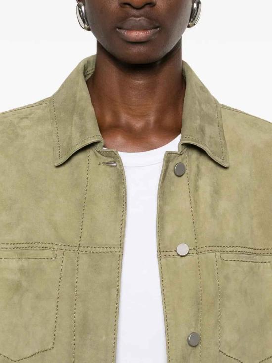 26SS 데사 가죽 자켓 K14920OLIVE Green - DESA