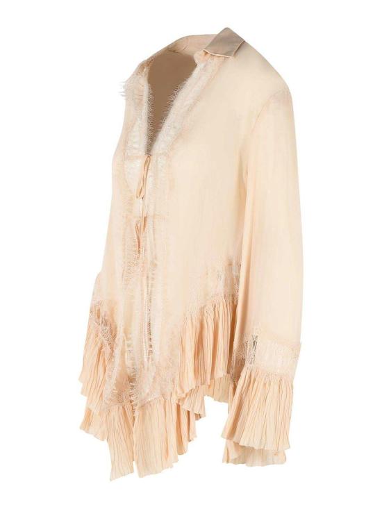 26SS 블루마린 셔츠 2C444AN0817 Cream - BLUMARINE