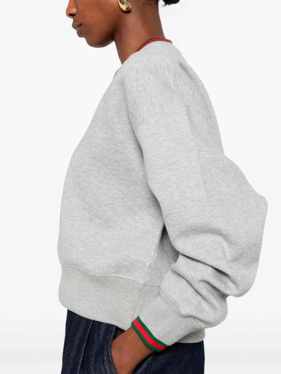 26SS 구찌 긴팔 티셔츠 847933XJHIR1160 Grey - GUCCI