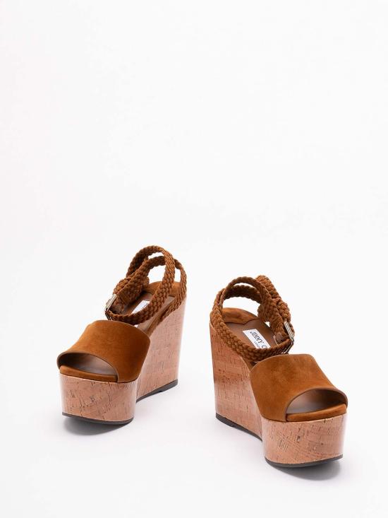 26SS 지미추 힐/펌프스 JORI100ZKFTANTOASTY Brown - JIMMY CHOO