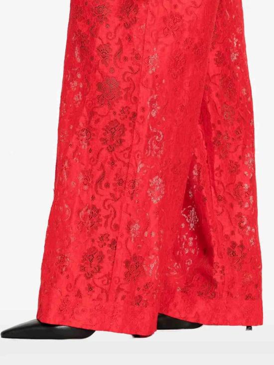 26SS 에르마노 설비노 스트레이트 팬츠 D482P355GQJ81763 Red - ERMANNO SCERVINO