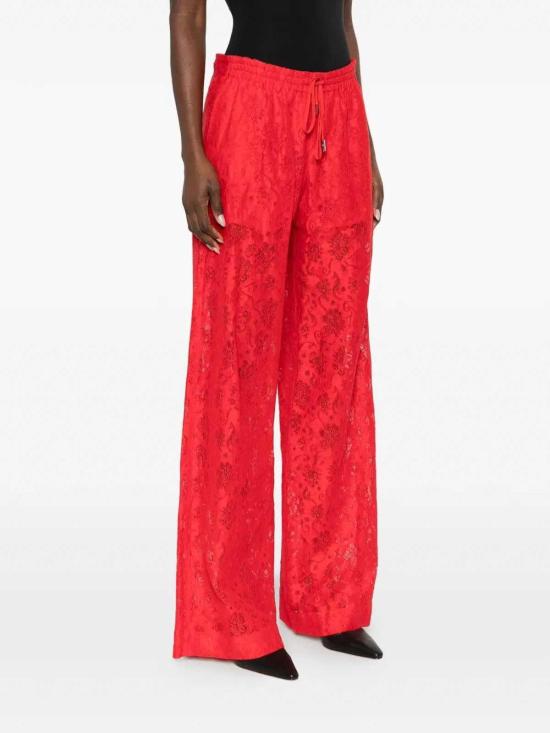 26SS 에르마노 설비노 스트레이트 팬츠 D482P355GQJ81763 Red - ERMANNO SCERVINO