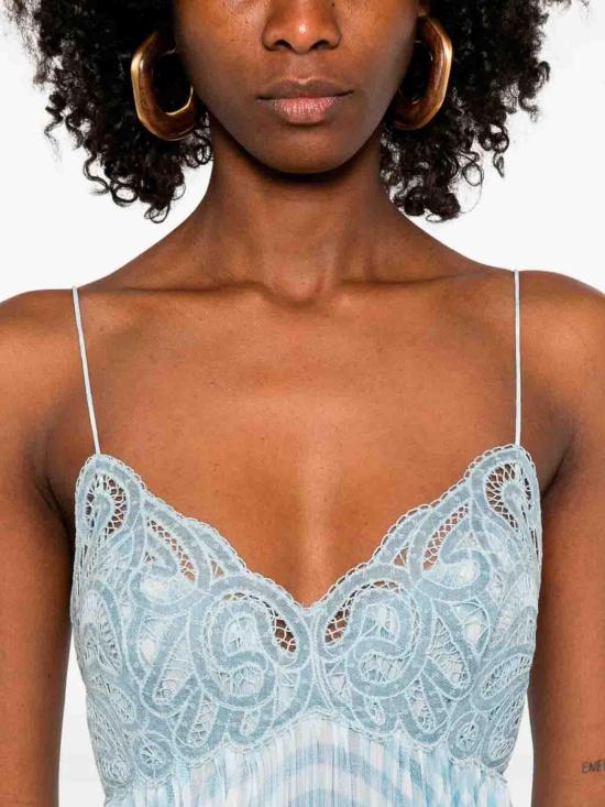 26SS 에르마노 설비노 미디 스커트 D482Q347APVYJS4816 Light Blue - ERMANNO SCERVINO