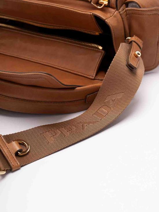 26SS 프라다 토트백 1BD3942DX8VNOOF03BH Camel - PRADA