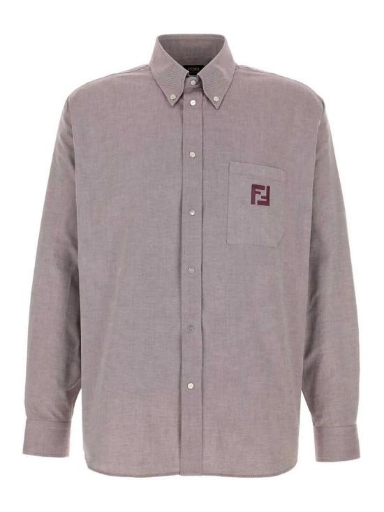 26SS 펜디 긴팔 셔츠 FS1296AVZDF0HM6 Burgundy