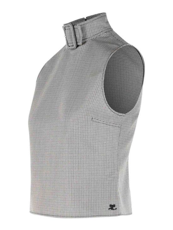 26SS 쿠레쥬 민소매 티셔츠 126CTO487WO01459925 Beige - COURREGES