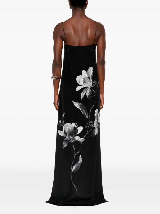 26SS 에르마노 설비노 롱 원피스 D482Q354QLDS4834 Black - ERMANNO SCERVINO