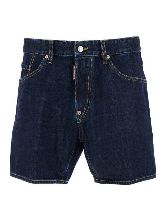 26SS 디스퀘어드2 데님 숏팬츠 S74MU0936S30833470 Dark Blue