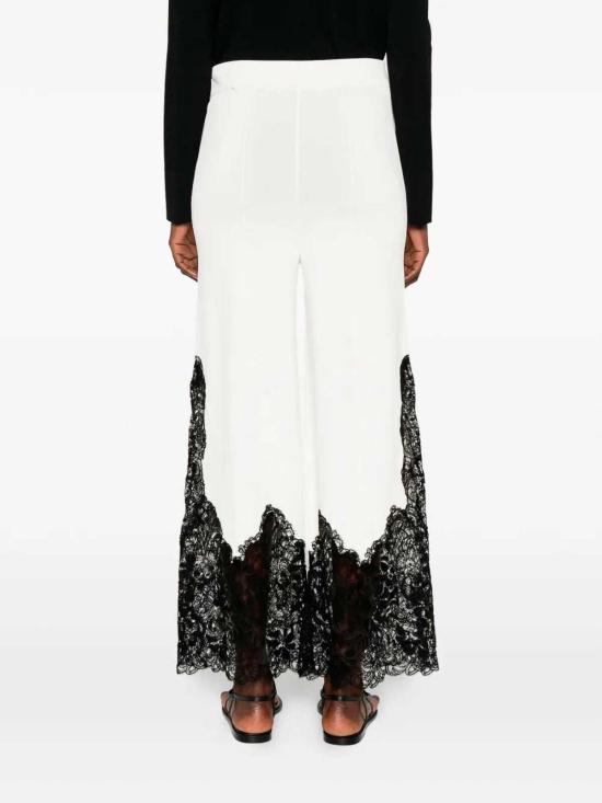 26SS 에르마노 설비노 팬츠 D485P304APIKTB4813 White - ERMANNO SCERVINO