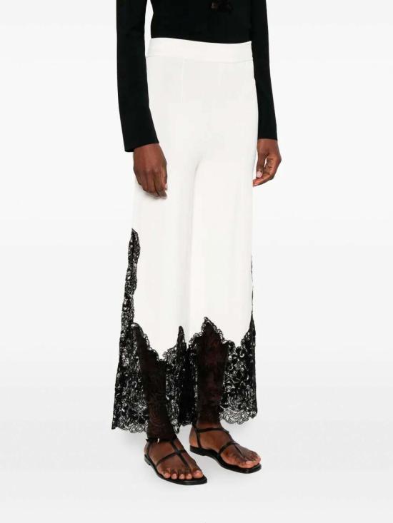 26SS 에르마노 설비노 팬츠 D485P304APIKTB4813 White - ERMANNO SCERVINO