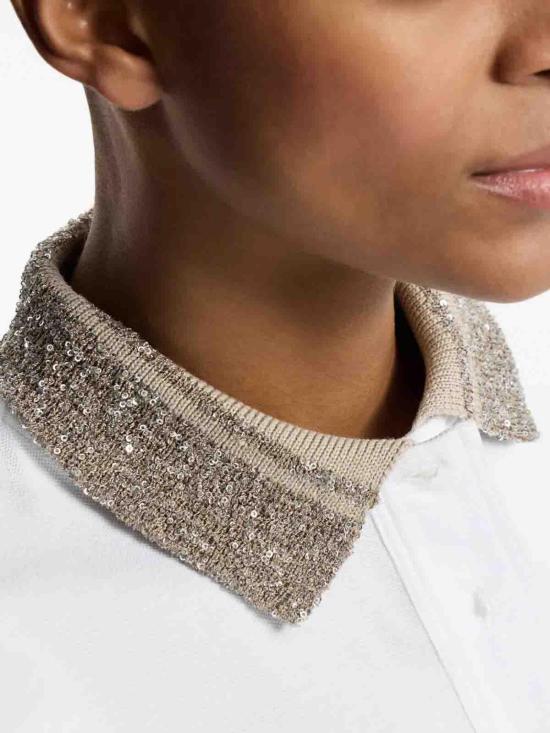 26SS 브루넬로 쿠치넬리 폴로 티셔츠 M0T63EJ105C6159 White - BRUNELLO CUCINELLI