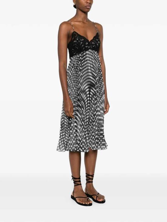 26SS 에르마노 설비노 미디 스커트 D482Q347APVYJS4815 Black - ERMANNO SCERVINO