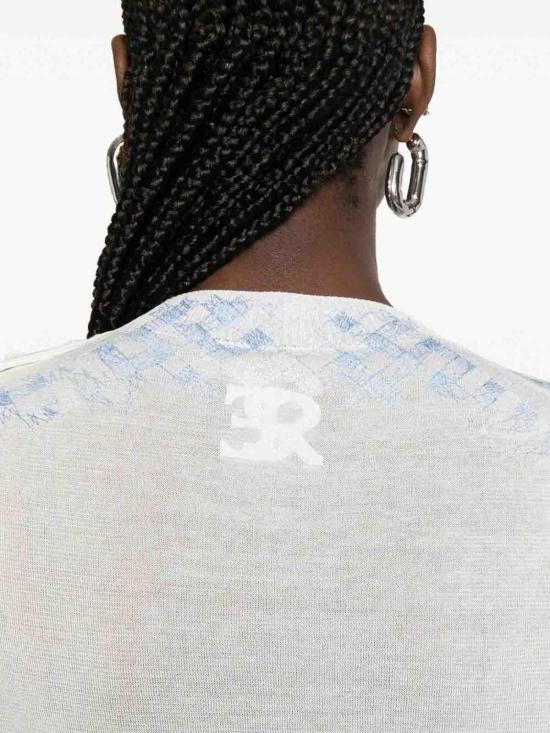 26SS 에르마노 설비노 반팔 티셔츠 D485L336RLJYR4812 Light Blue - ERMANNO SCERVINO