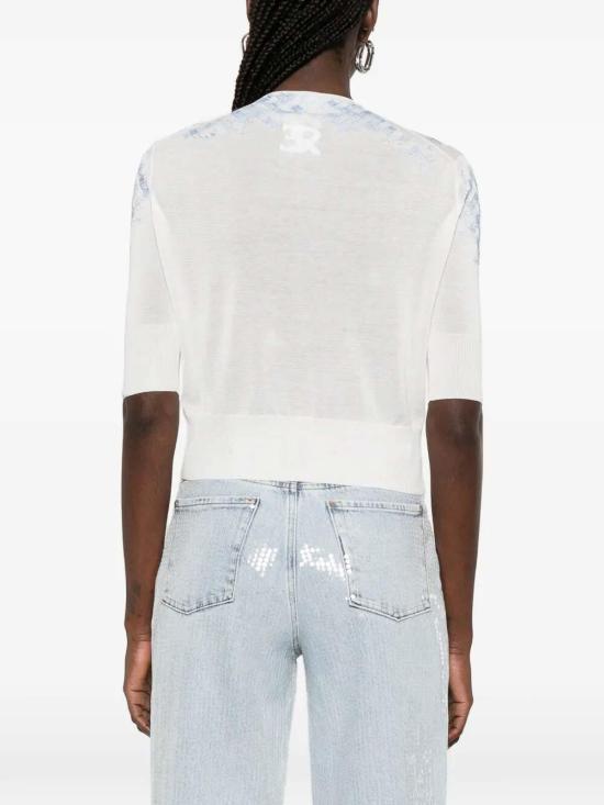 26SS 에르마노 설비노 반팔 티셔츠 D485L336RLJYR4812 Light Blue - ERMANNO SCERVINO