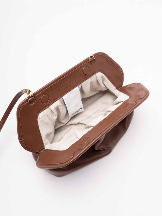 26SS 더모아레 클러치/파우치 261WTMB00FRIAR Brown - THEMOIRE