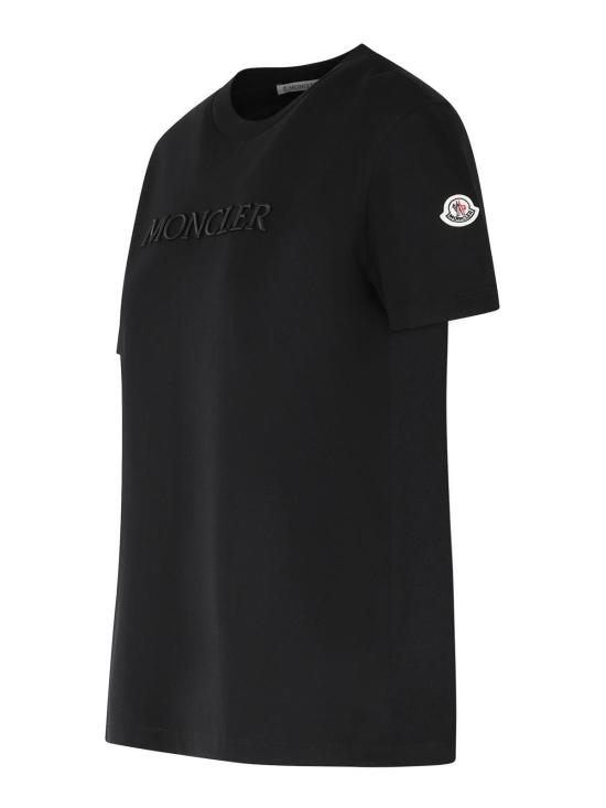  몽클레어 반팔 티셔츠 0938C0002189AUO999 Black - MONCLER