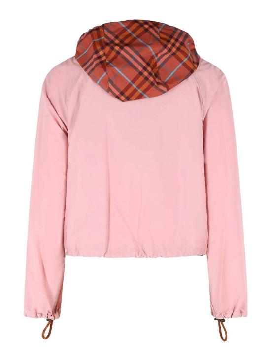 26SS 버버리 크롭 뉴콧 후드 자켓 8118253 Nude Neutrals - BURBERRY