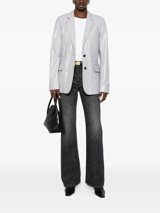 26SS 데사 가죽 자켓 K14962SILVER Light Grey - DESA