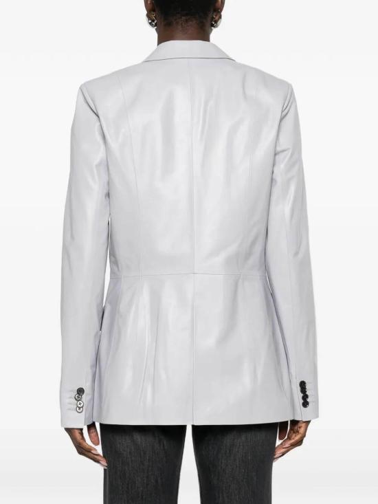 26SS 데사 가죽 자켓 K14962SILVER Light Grey - DESA