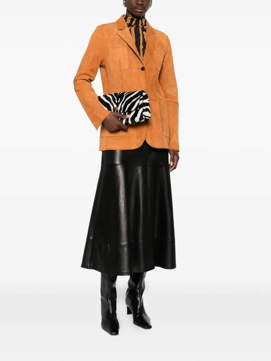 26SS 데사 가죽 자켓 K14929CANNELLACARAMEL Beige - DESA